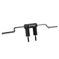 Titan Fitness Rackable Safety Squat Bar, Cambered Safety Squat Barbell with 5" Drop, Olympic Weight Sleeves Rated 1,500 LB, HeftyGrip Shoulder/Arm Pads, 35mm Easy-Grip Handles