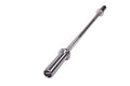 POWERT Olympic Barbell 47" EZ Curl/Straight Olympic Bar Weight Lifting for Loading 2 Inch Weight Plates-47 Inch, 400 lbs Capacity - style: Straight Bar