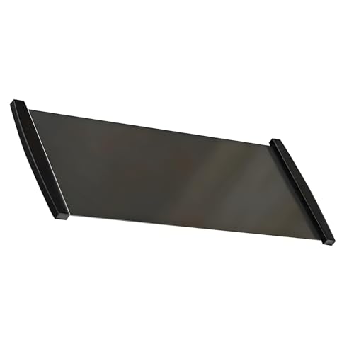 Fitness Mat Skating Slide Board Household Sliding Fitness Training Board for Ice Hockey Roller Skating Leg Exercise Thicken Sliding Workout Mat - size: 200x50cm Black