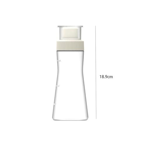 Plastic Powder Shaker with Lid, Uniform Discharge Hole Shaker, for Sifter Sugar powder sieve Seasoning tank