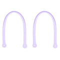 Replacement Straps for Large Rubber Beach Bag, Replacement Handles with 4 Snaps for Rubber Beach Bag, EVA Bag Strap Replacement, Beach Bag Repair Kit - color: Purple