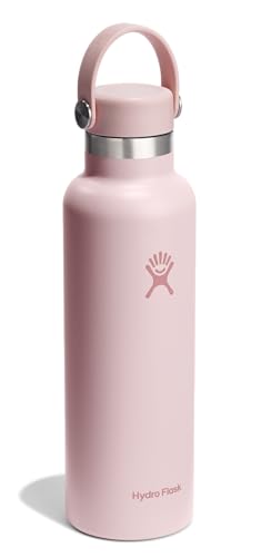 Hydro Flask Water Bottle - Insulated Stainless Steel - Non Spill, Leakproof in 21 Oz Trillium Pink - color: Tonal Trillium, style: 21 Oz