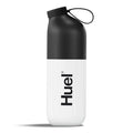 Huel Black Edition Shaker Bottle | BPA Free Long-Lasting Tritan Body 13.5oz | Lockable Lid to Avoid Spills | Dishwasher Friendly | Fill Line Guide for Perfect Measurements | Dishwasher Friendly