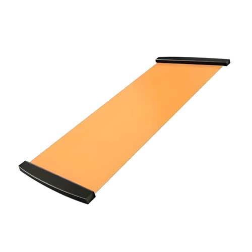 Fitness Mat Skating Slide Board Household Sliding Fitness Training Board for Ice Hockey Roller Skating Leg Exercise Thicken Sliding Workout Mat - size: 200x50cm OR