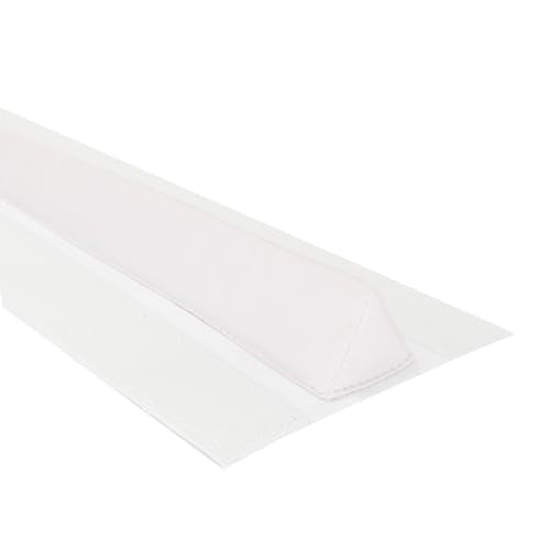 3.3ft Length Air Track Connector Mat Connector Air Track Connector Tape Strips for Air Tumble Track,Gymnastics Connector for Inflatable Airtrack Tumbling Gymnastic/Yoga/Taekwondo Mat - color: White