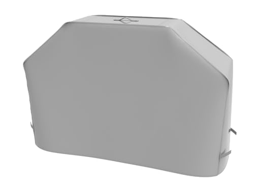 66" Heavy Duty Waterproof Gas Grill Cover fits Weber Char-Broil Coleman Gas Grill-Grey - color: Gray, size: 66"