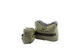 Buffalo Creek Supplies All Weather Durable Front and Rear Shooting Rest Bags, Rifle Rest Sand Bag for Bench Rest Shooting, Hunting, Target & Competitive Sports Shooting-Unfilled - color: Olive Drab