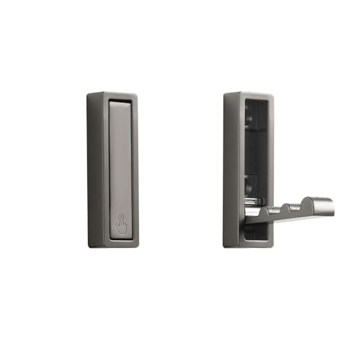 Folding Wall Hook, 2Pcs Foldable Coat Hooks Mounted, Heavy Duty Zinc Alloy No Rust Fold Up Hooks for Hanging Coat, Towel, Key, Hat, Bag, Jacket, Backpack (Gray) - color: Gray, size: 2