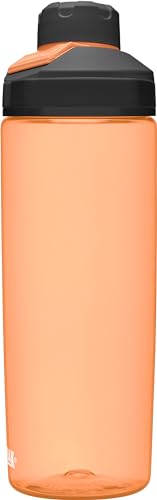 CamelBak Chute Mag Water Bottle with Magnetic Leak‑Resistant Cap, Lightweight Tritan Design for Everyday Hydration - color: Desert Sunrise, size: 20 Ounces