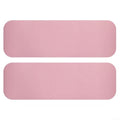 Treadmill Mat, 2 Pack Exercise Equipment Mat with Noise Reducing Foam, Gym Protective Mat for Exercise Bike, Rowing Machine - color: pink