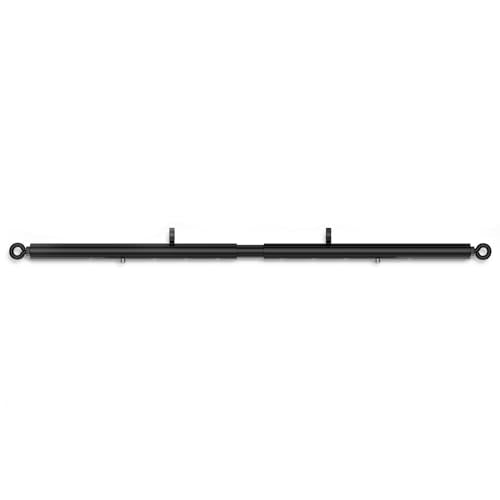 Black Expandable Spreader Bar Set Sports Pilates Training Tools Kit - color: Black