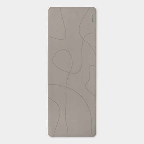 WeGym Yoga Mat, 4mm Cushioned Exercise Mat for Yoga, Pilates, Home Workouts - Anti Slip Polyurethane Suede Yoga Mat with Carrying Strap - color: Desert Tan, style: Polyurethane