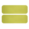 Treadmill Mat, 2 Pack Exercise Equipment Mat with Noise Reducing Foam, Gym Protective Mat for Exercise Bike, Rowing Machine - color: lemon tree