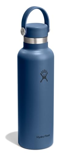 Hydro Flask Water Bottle - Insulated Stainless Steel - Non Spill, Leakproof in 21 Oz Harbor Blue - color: HARBOR BLUE, style: 21 Oz