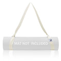 Slim Panda Yoga Mat Straps for Carrying, Adjustable Yoga Mat Carrier Sling Fits All Mats(Mat Not Included) - color: Milky White, size: 72 inches