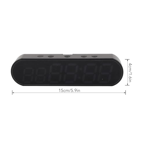 Portable Gym Timer, Countdown Clock for Workouts Boxing HIIT Home Training, Large LED Display, Fitness Interval Timer Portable Workout Timers, 30 Hour Battery, for Garage Outdoor Exercise