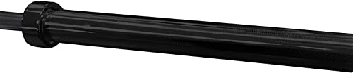 CAP Olympic Barbell, 7ft Strength Training Weight Bar, Multiple Options - color: Black, style: Elite