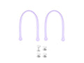 Replacement Straps for S/M Rubber Beach Bag, Replacement Handles with 4 Snaps, EVA Bag Strap Replacement - color: Light Purple
