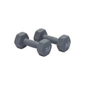 Amazon Basics Neoprene Dumbbell Hand Weights for Exercise and Muscle Toning - style: 7 Pound, Pair