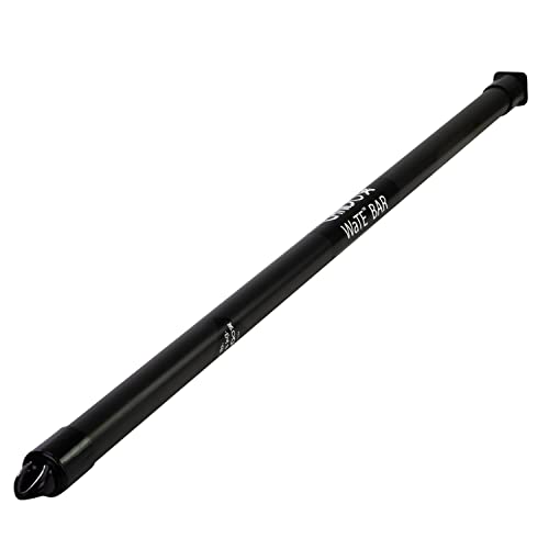 CanDo Slim WaTE Bar 7lb Black, Total Body Workout Weighted Exercise Bar for Strength Training, Toning, and Physical Therapy - size: 7 Pound, style: Single