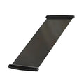 Fitness Mat Skating Slide Board Household Sliding Fitness Training Board for Ice Hockey Roller Skating Leg Exercise Thicken Sliding Workout Mat - size: 140x50cm Black