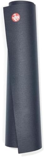 Manduka PRO Yoga Mat - 6mm | Lifetime Durability | Hygienic Construction | Premium Studio Quality | Teacher Approved - color: Midnight, size: 85" x 26"