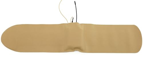 URSA Ankle Straps: Low-Profile, Soft, Stretchy & Breathable Transmitter Straps for Location Sound, Theatre, Wedding Shoots & More (Beige, Calf) - color: Beige, size: Calf