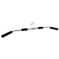 Lat Cable Machine Attachment Curl Pulldown Barbell Revolving Bar, Multi-Exerciser Cable Attachment, Solid Steel Tricep Press Down Bar with Rubber Handgrips & Revolving Hanger - color: 36 Inch