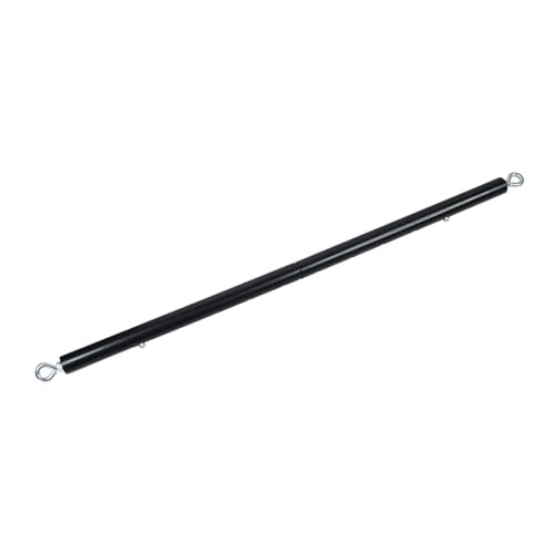 Spreader Bar Expandable Exercise Bar, Yoga Training Fitness Gear, Home Pilates Tools, Workout Bar,Sports Gym Kit - style: black