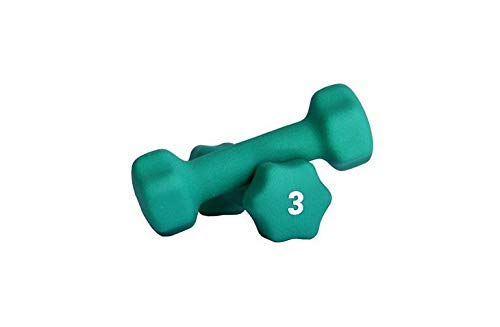 Ader Neoprene Dumbbell (1-30lb) Single Size Pair or Set - color: 3LB