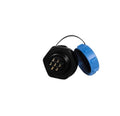 SP17 Waterproof Aviation Connector Industrial Mat Rear Nut Seat(SP17rearnutSeat7core) - size: SP17rearnutSeat7core