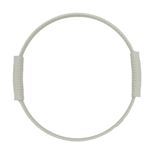 Yoga Pilates Resistance Ring for Leg and Butt Training, Portable Exercise Equipment with Anti-Slip Silicone, Home and Office Workouts, Postpartum Toning - color: Yellow