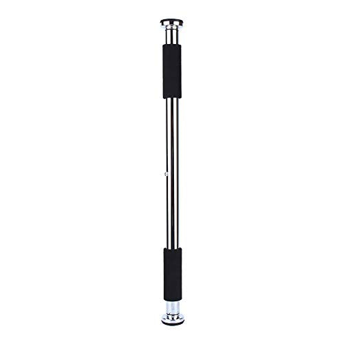 HURRISE Adjustable Doorway Pull Up Bar, Silver, Alloy Steel, 220lbs Capacity, Comfort Grip, Easy Install, Home Gym Exercise