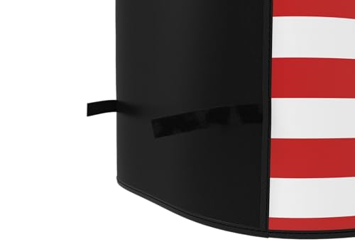62" Heavy Duty Waterproof Gas Grill Cover fits Weber Char-Broil Coleman Gas Grill-Black, American Flag. - color: American Flag, size: 62"