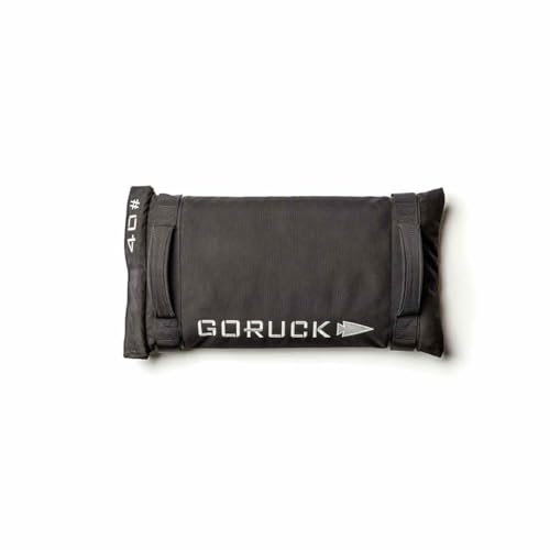GORUCK Fitness Simple Sandbag – Strength Training Equipment for Body Workout, Endurance, Weightlifting & Yoga - for Home, Gym, and Outdoor Use - size: 40LB