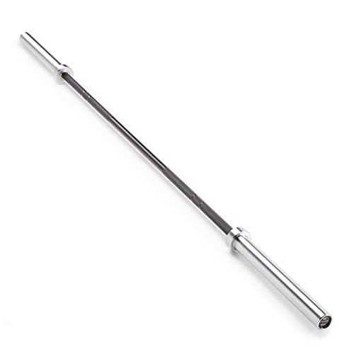 Steelbody IWF Standard 20kg and 15kg Olympic Weight Barbell Multiple Colors Available - color: 7ft 20kg Black/Chrome