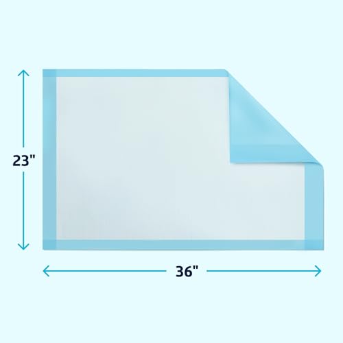 Medline Light Absorbency Underpad, 23" x 36", 50 Count, Disposable Bed, Furniture & Surface Protection, For Kids, Adults, Elderly, Puppy Pad, Changing Pad, Incontinence Pee Pad, Chucks - size: 23" x 36" (50 count)