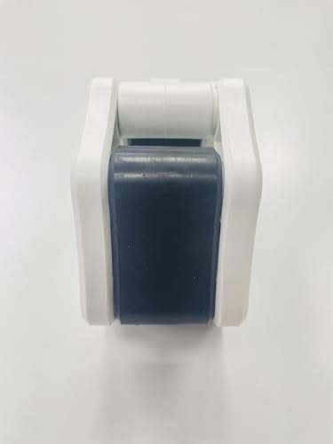 Olympic Barbell Clamps Collars Quick Release Pair Weight Clips for 2 inch Barbell (White w/Black Lever) - color: White W/ Black