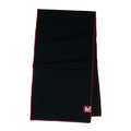 MISSION Max Plus Cooling Towel- Soft, Durable Microfiber - Cools Up to 3 Hours - UPF 50 Sun Protection - Machine Washable - color: Black Tango Red