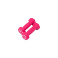 Body-Solid Tools Neoprene Dumbbell for Weight and Aerobic Strength Training, Pilates & Physical Therapy, Hand Weights for Men and Women, Commercial and Home Gym Free Weights Hex End Dumbbells - color: 1lbs.Pink