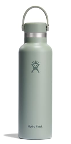 Hydro Flask Water Bottle - Insulated Stainless Steel - Non Spill, Leakproof in 21 Oz Tonal Trillium - color: AGAVE, style: 21 Oz