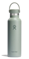 Hydro Flask Water Bottle - Insulated Stainless Steel - Non Spill, Leakproof in 21 Oz Tonal Trillium - color: AGAVE, style: 21 Oz