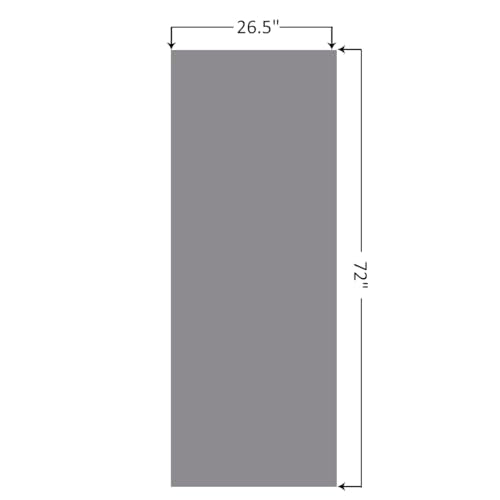 Eunzel 2 Pack Hot Yoga Towel Non Slip Yoga Mat Towel Non-Slip Sweat Absorbent Microfiber Towel for Hot Yoga, Pilates and Workout 72" x 26.5",Dark Grey - color: Z-dark Grey(2 Pack )