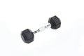 Ader Octagon Deluxe Professional Rubber Dumbbell Contoured Handle, Sold As 1 Piece (2 Lbs-120 Lbs) - size: 5-Pound
