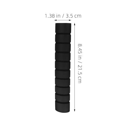 Alasum Pull-up Bar Pad 2-Pack Anti-Slip Foam Sleeve Grip Covers for Gymnastics Bar Portable Workout Grip Pads for Home Strength Training 7.87X1.57X1.57In