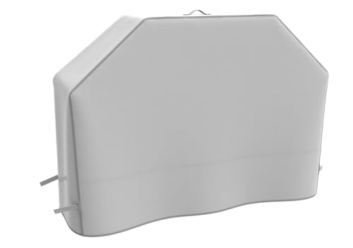 62" Heavy Duty Waterproof Gas Grill Cover fits Weber Char-Broil Coleman Gas Grill-Grey - color: Gray, size: 62"