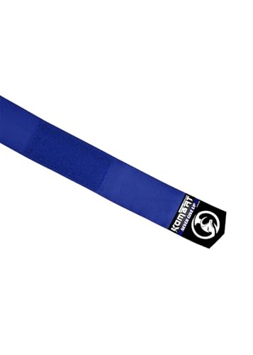 KOMBAT USA 180" Boxing Wraps for Men & Women – Hand Wraps for Boxing Gloves, Muay Thai Wraps, Vendas para Boxeo, Thumb Loop, MMA & Kickboxing Hand Wraps Boxing Training Gear - color: Blue