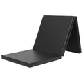 KaRaDaStyle Gymnastics Mat Folding Stretch Mats 71"x24"x2" Exercise Muscle Training Children Play Horizontal Bar Mat Yoga Sports Soundproof Home Use - color: Black
