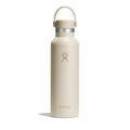 Hydro Flask Water Bottle - Insulated Stainless Steel - Non Spill, Leakproof in 21 Oz Coconut Cream - color: Coconut, style: 21 Oz