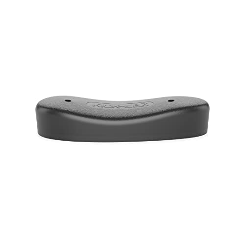 Kick-EEZ® Grind to Fit Recoil Pad with Sorbothane®, Trap Black, Screw-On Backing for Shotgun or Rifle, Butt Stock Pads Shooting Accessories (Trap 2" x 5 5/8", Thickness 15/16", Black)